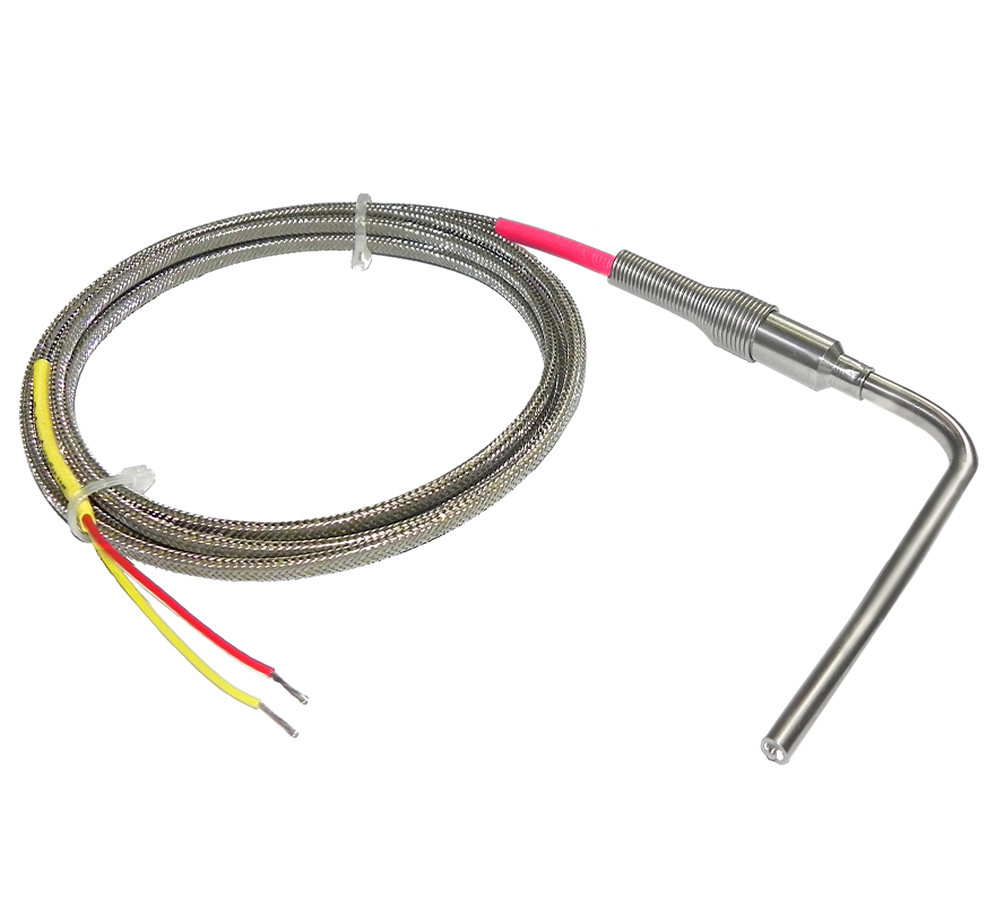 TTJ9 Transition Joint Thermocouple Probe 90 Degree Sheath Exposed Junction